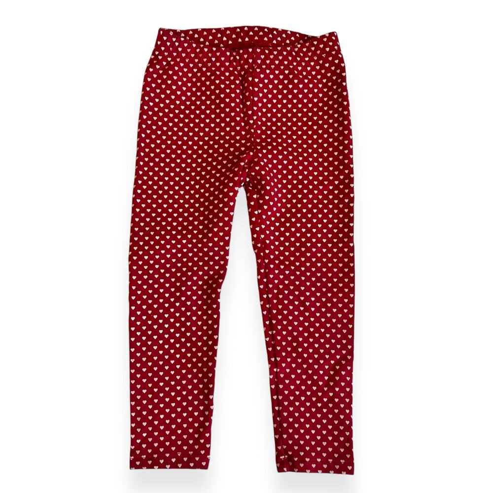 Baby Gap Red Heart Leggings